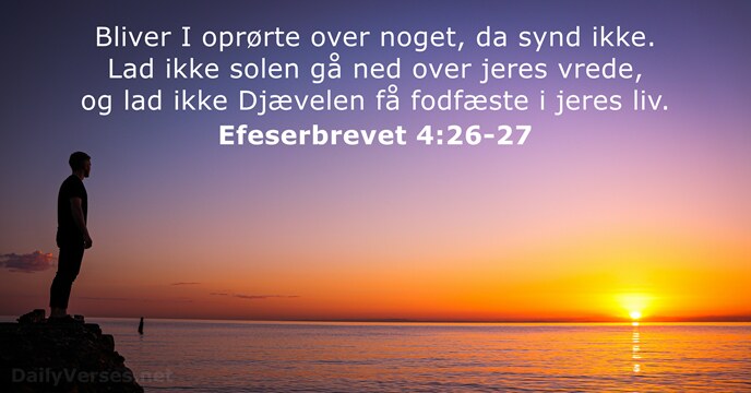 Efeserbrevet 4:26-27