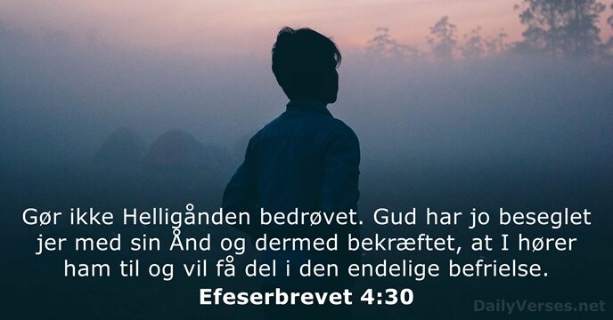 Efeserbrevet 4:30