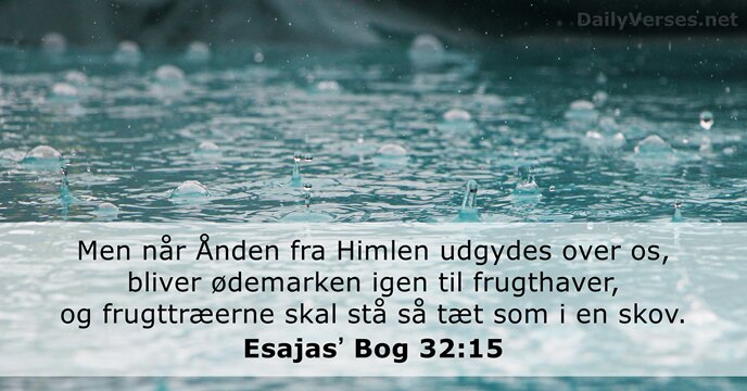 Esajasʼ Bog 32:15