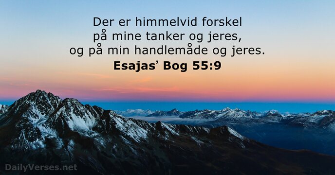 Esajasʼ Bog 55:9