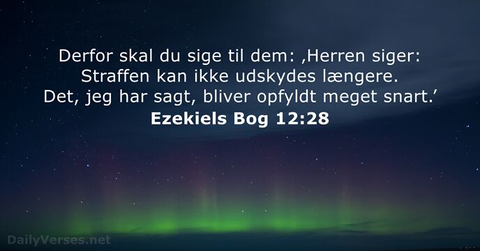 Ezekiels Bog 12:28