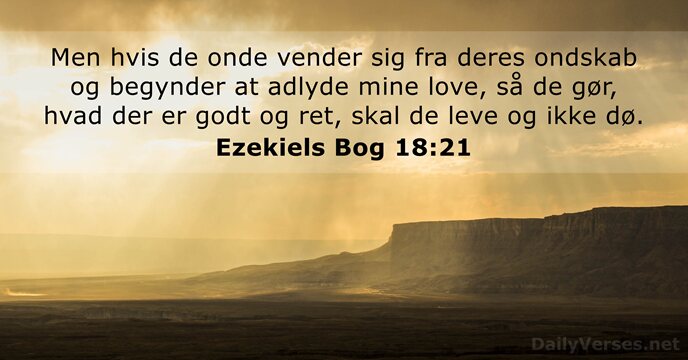 Ezekiels Bog 18:21