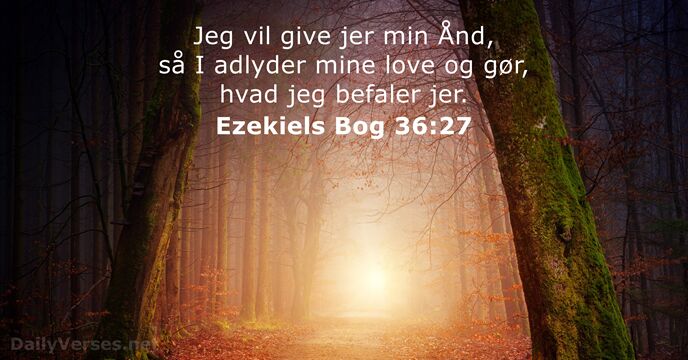 Ezekiels Bog 36:27