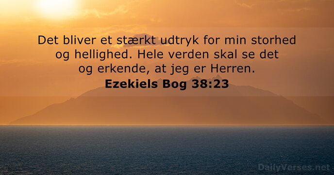 Ezekiels Bog 38:23