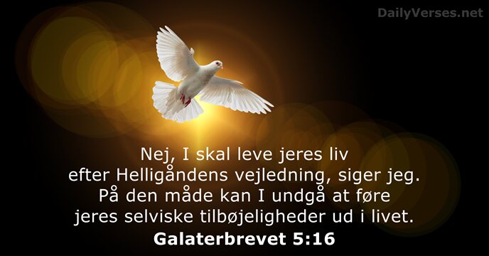 Galaterbrevet 5:16