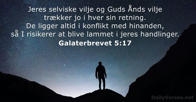 Galaterbrevet 5:17