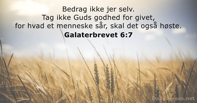 Galaterbrevet 6:7