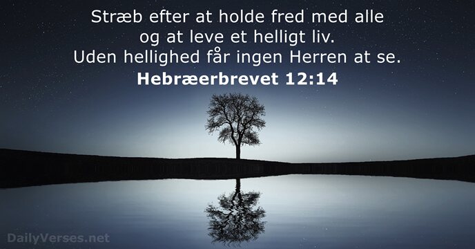 Hebræerbrevet 12:14