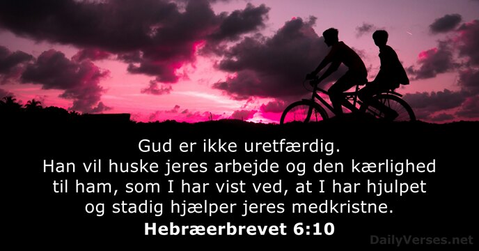 Hebræerbrevet 6:10