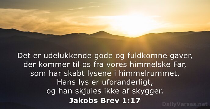 Jakobs Brev 1:17