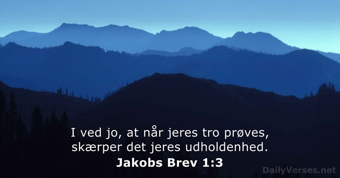 Jakobs Brev 1:3