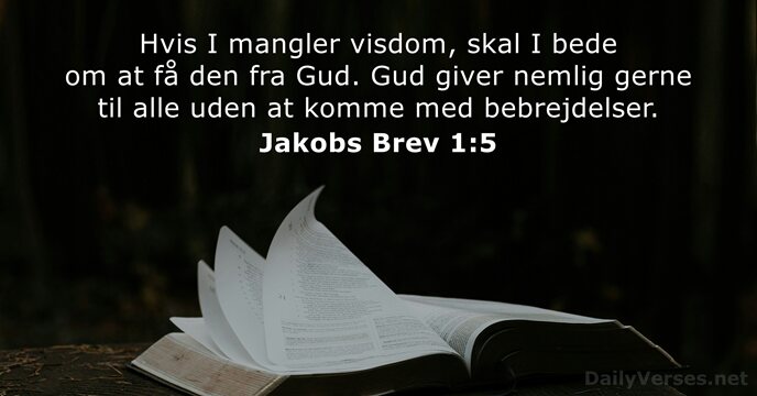 Jakobs Brev 1:5