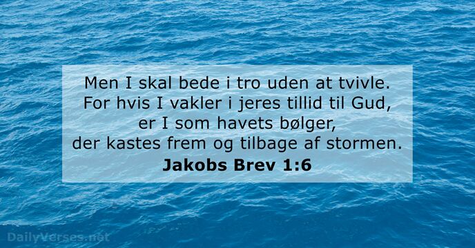 Jakobs Brev 1:6
