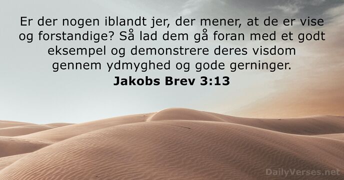 Jakobs Brev 3:13