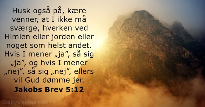 Jakobs Brev 5:12