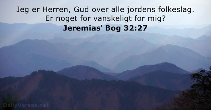 Jeremiasʼ Bog 32:27