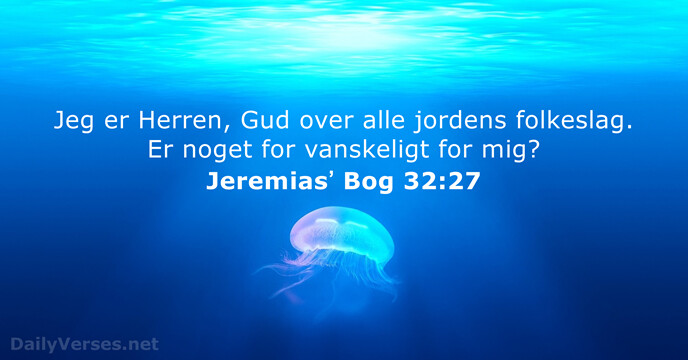 Jeremiasʼ Bog 32:27
