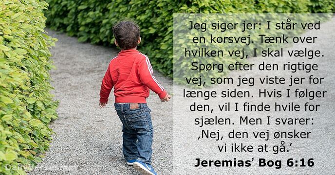 Jeremiasʼ Bog 6:16