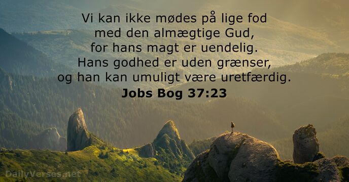Jobs Bog 37:23