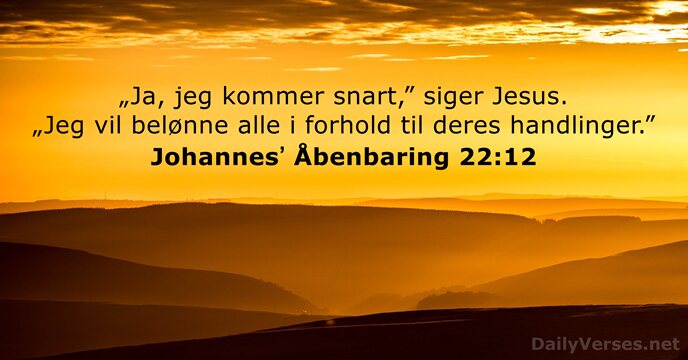 Johannesʼ Åbenbaring 22:12