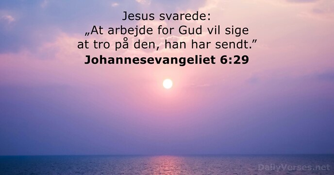 Johannesevangeliet 6:29