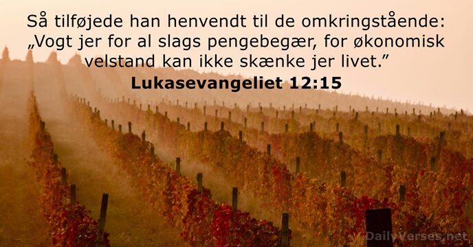 Lukasevangeliet 12:15
