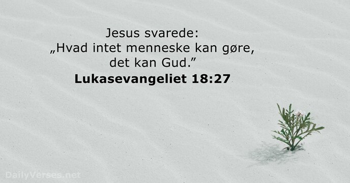 Lukasevangeliet 18:27