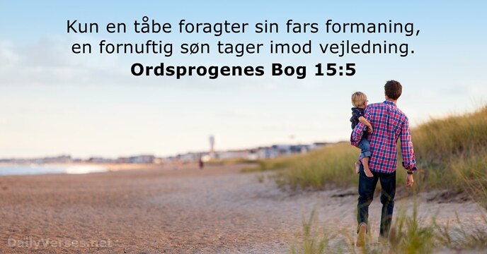 Ordsprogenes Bog 15:5