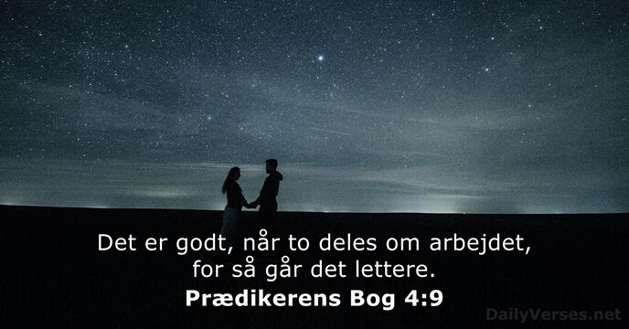 Prædikerens Bog 4:9