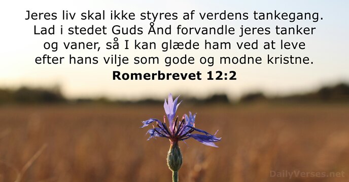 Romerbrevet 12:2