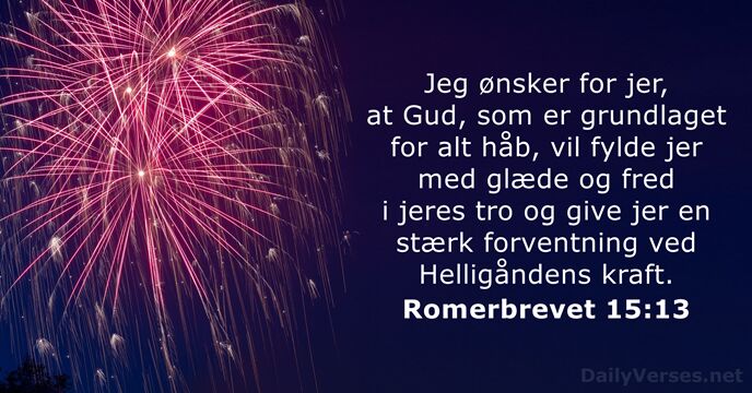 Romerbrevet 15:13