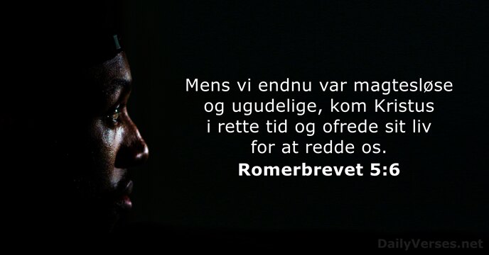 Romerbrevet 5:6