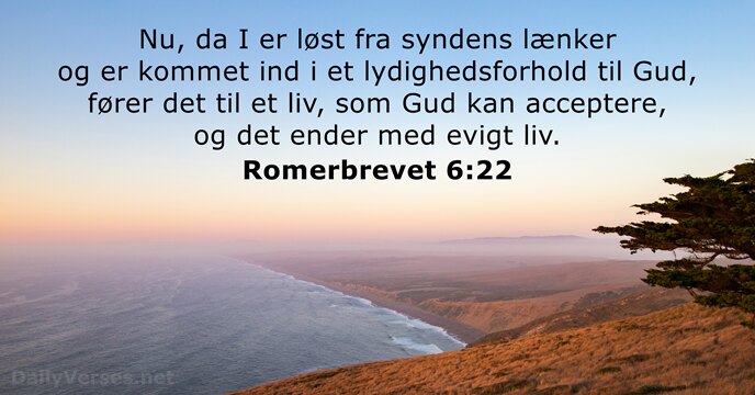 Romerbrevet 6:22
