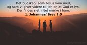 1. Johannesʼ Brev 1:5