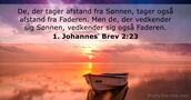 1. Johannesʼ Brev 2:23