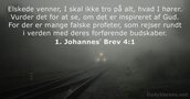 1. Johannesʼ Brev 4:1