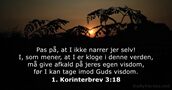 1. Korinterbrev 3:18