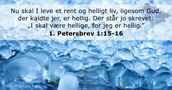 1. Petersbrev 1:15-16