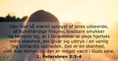 1. Petersbrev 3:3-4