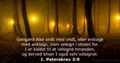 1. Petersbrev 3:9