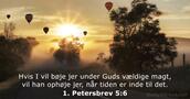 1. Petersbrev 5:6