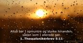 1. Thessalonikerbrev 5:11