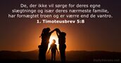 1. Timoteusbrev 5:8