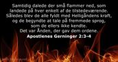 Apostlenes Gerninger 2:3-4