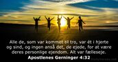 Apostlenes Gerninger 4:32