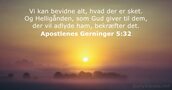 Apostlenes Gerninger 5:32