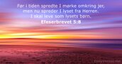 Efeserbrevet 5:8