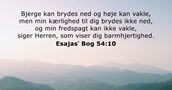 Esajasʼ Bog 54:10