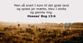 Hoseasʼ Bog 13:6