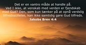 Jakobs Brev 4:4